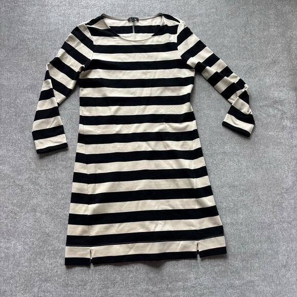 Theory Dresses & Skirts - Theory Striped Long Sleeve Dress